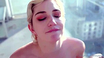 Skye blue and Jax Slayher's passionate encounter on the balcony