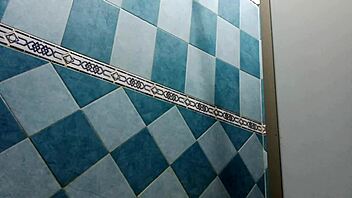 Watch Curvy Chubby Mexican Shower Voyeur