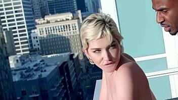 Skye blue and Jax Slayher's passionate encounter on the balcony