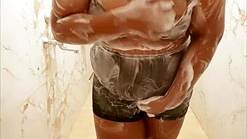 i'm watching this sexy manipuri girl play with her boobs