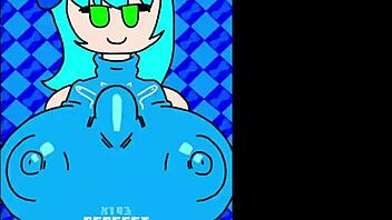 Abby from Beat Banger Legacy takes that monster cock deep in her ass, bent over and wet