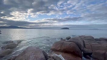 Anomaly Dark in shibari bondage with Latina partner