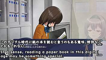 Shadows have sex in clubroom with machine subtitles