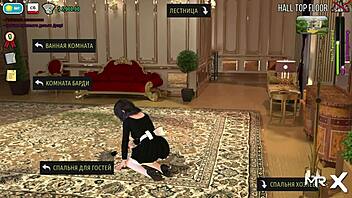 FASHIONBUSINESS - WONDERING HOW TO SLIP OFF HER PANTIES IN 3D HENTAI E1 48