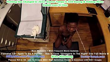 I got left behind but stacy invited me to her place with doctor for bondage.