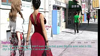 wife and stepmother with big ass playing erotic game at home