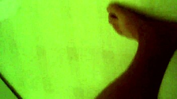 cumming in girlfriend's panties with friend watching