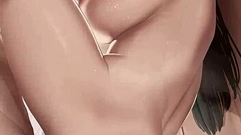 In this creampie cartoon milf anime hentai, yor forger is getting pounded by loid