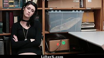 Suck my cock now, young teen, or face jail time in the garage!