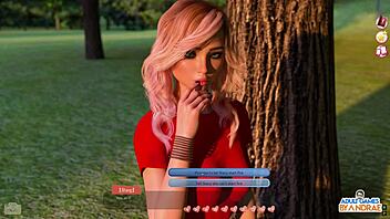 Episode 18: Eve gets caught in the shower and receives help from the attractive girls.