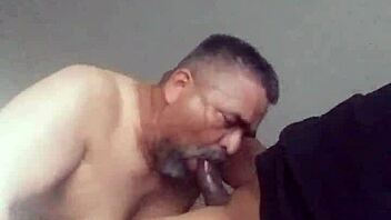 Sucking That Big Black Shemale Cock