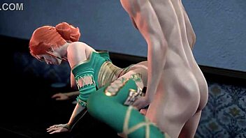 Witcher Parody: Triss L in Uncensored 3D Sex Game with Cosplay Costumes and Hentai Elements
