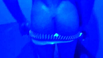 Soldier enjoys sauna time with Brazilian buddy.