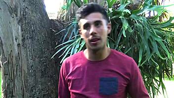 I made this latino gay teen my sex servant, riding and blowing me in anal action.