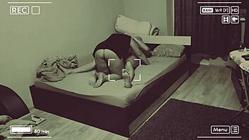 Curvy Wife Records Her Cheating Session On The Bed