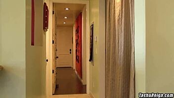 My girlfriend caught me banging my ass with a dildo in secret!