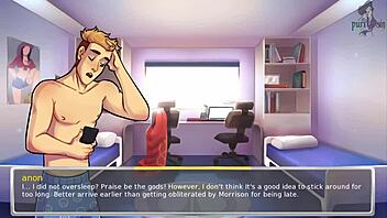 sinful fun games in overwatch academy shower scene