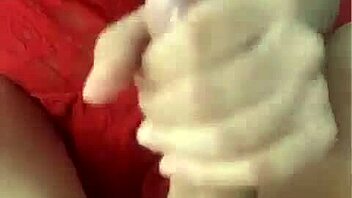 My new milf roommate helps me relax with her hands in the dorm pov