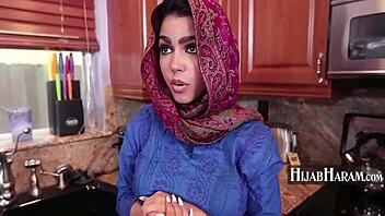 Is this haram? Hijab girl submits to taboo desires