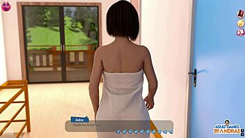 Episode 18: Eve gets caught in the shower and receives help from the attractive girls.