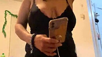 Anna Maria, the hot and sensual Dominican MILF in booty shorts.