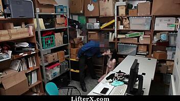 Amateur gay gets hardcore in the garage to escape imprisonment