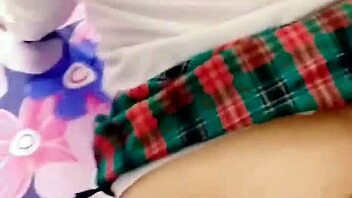 Mexican student fucks the cleaning lady's young friend