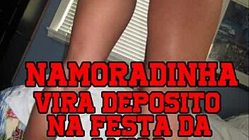 girlfriend turns into cum dump at friend's party