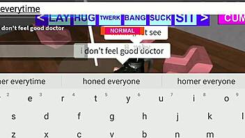 caught slutty roblox doctor banging her patient in condo on live cam