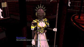 Exploring the harem hotel in episode 158