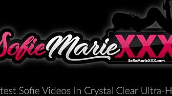 Brunette Milf Sofie Marie Sucks And Pov Rides Massive Dick With Natural Tits