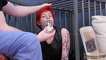 The step mom gets punished with german bdsm bondage and extreme anal training.