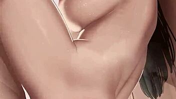 In this creampie cartoon milf anime hentai, yor forger is getting pounded by loid