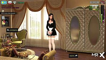 FASHIONBUSINESS - WONDERING HOW TO SLIP OFF HER PANTIES IN 3D HENTAI E1 48