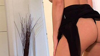 Busty blonde squirts while masturbating with toys 😍