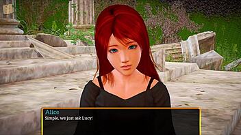 my new family 454 teen redhead in homemade erotic cartoon game.