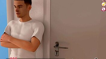 Episode 18: Eve gets caught in the shower and receives help from the attractive girls.