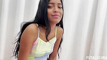 Putalocura creampie vaginal to peruvian kali in hard fuck