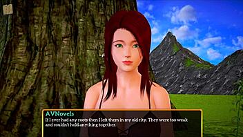 My new family episode with teen 18+ big tits and ass in homemade erotic game.