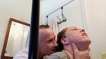 Big Tits Wife Bathroom Quickie