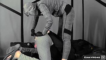 Skinny gay guy gives wild handjob! 🔥