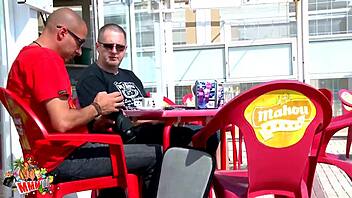 Hanna Montada's Tight Vagina in Wild Quickie Encounter with Cute Natural Tits