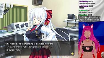 lewdneko fucks girlfriend president in game part 7