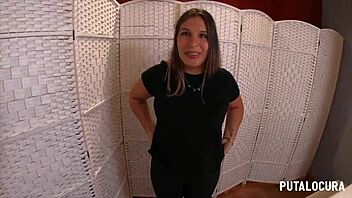 latina with perfect ass gets ridden cowgirl by her friend in bedroom