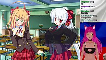 lewdneko fucks girlfriend president in game part 7