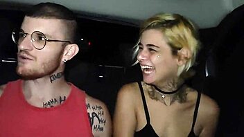 Gay Couple Fucks With Monster Cock Bareback In Uber