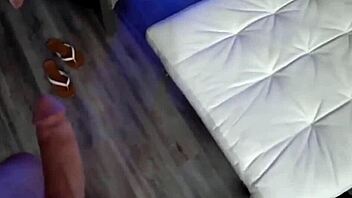 Blonde Stepdaughter Kenzie Madison Bends Over For Stepdad On Mom's Chair