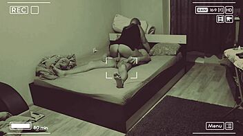 Curvy Wife Records Her Cheating Session On The Bed