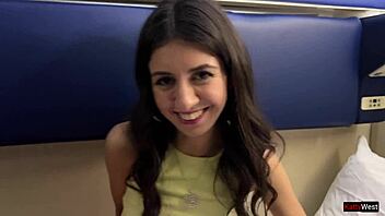 Young woman gambles on the train and has to compromise her body in order to pay her debts.