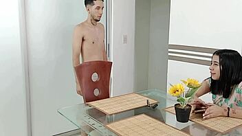 A fun filled afternoon of masturbation and oral sex with a surprise puncher
